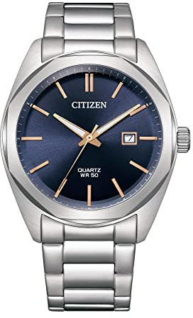 Citizen Herren Analog Quarz Uhr mit Edelstahl Armband BI5110-54H