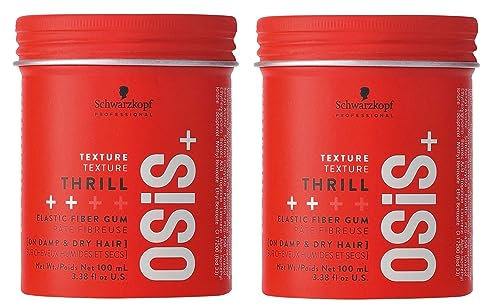 2er Schwarzkopf Professional Osis + Thrill Fiber Gum 100 ml