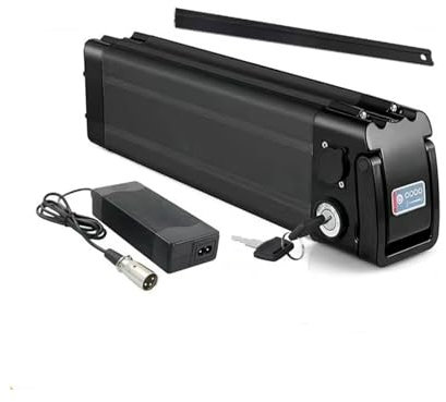 VBVAIQAD E-Bike Battery 36V 48V- 15.6Ah 18Ah 21Ah Lithium Ion Battery for 250W 350W 500W 750W 1000W Electric Bike Battery Mountain Bike Motor Includes Charger (48V21AH)