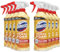 Domestos Power Foam Toilet and Bathroom Surface Cleaner Bleach-Free Upside Down Limescale Remover Multi-Purpose Spray with Fresh Bio-Degradable Fragrance, 450ml (Citrus Blast, Pack of 8)