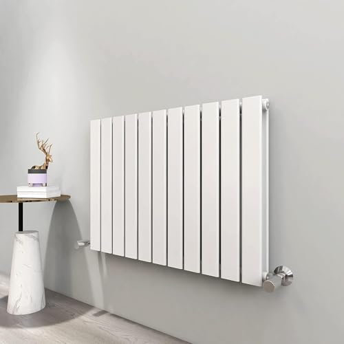 mcc direct Vertical Radiator Double Flat Panel 600x748mm Designer Vertical Radiator(White)