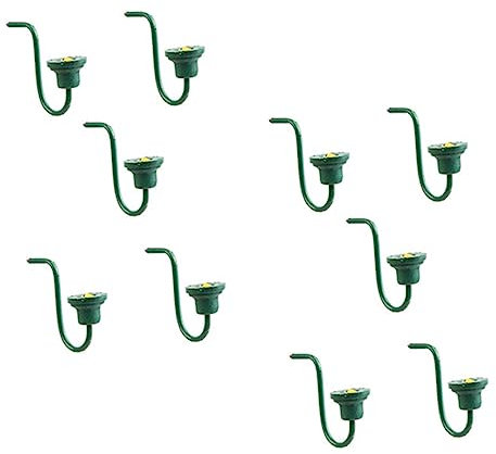 UPKOCH 10pcs Micro Decorative Lamp Mini Wall Mounting Light Adornment Home Decor Accessories DIY Mini Landscape Decor