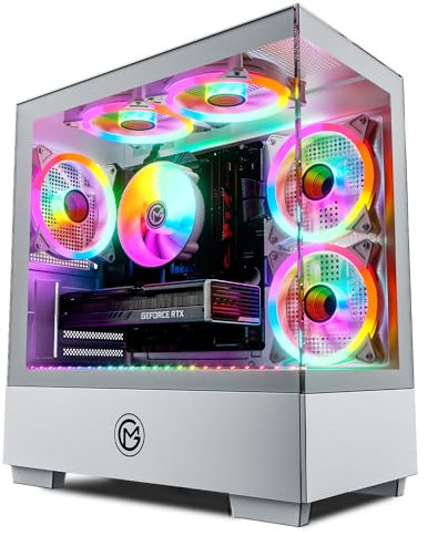 GameMachines Evolv Snow Edition - Gaming PC - RGB CPU Kühler - Intel® Core™ i5 14400F - NVIDIA RTX 5060-1000GB M.2 SSD - 32GB DDR4 - WLAN - Windows 11 Pro