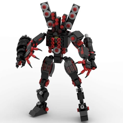 2024 Conditions Skibidy Toilet Block Building Blocks Television Man Skibidi Toilet Block Toy Hobby Blocks Collectible Net Anime Toy Collectible Anime Building Bricks Halloween Game Fan Great Gift for