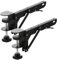 REYIN-CHHN 1 Set Foldable Bracket Drawer Slides Adjustable Shelf Brackets Kickstand Computer Desk Extender Support Keyboard Extender for Desk Clip-on Keyboard Bracket Black Bracket Arm Guide