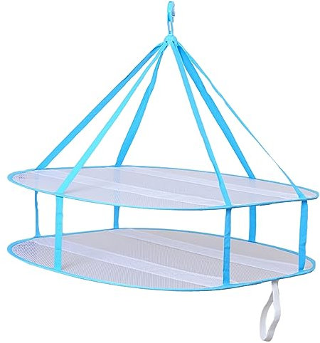 MUSISALY Filet De Séchage Suspendu pour sous-vêtements Vêtements De Bébé Étendoir en Maille Étendoir Pliable Séchoir À Linge Suspendu en Maille Couleur Aléatoire