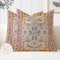Miuyunya 2er Set Kissenbezug Boho Sommer 40 x 40 Wasserdicht Kissenbezüge Orientalisch Deko Vintage Kissenhülle Dekokissen Bezug Kissen für Sofakissen Outdoor Patio Garten Sofa Bauernhaus Dekor