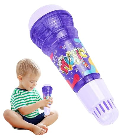 Zunishaone Kids Echo Microphone - Communication, Lightweight Music Singing Toy |Durable and Educational Toy with This Easy-to-Use Microphone, Fun Supplies for Boys and Girls 1, 2, 3+ Year Olds