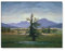 Wandkings Leinwandbilder von Caspar David Friedrich - Wähle ein Motiv & Größe: Der einsame Baum - 80 x 60 cm