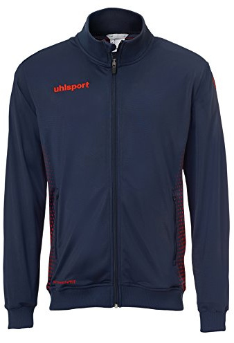 Uhlsport Kinder Kinder Jacke Score Track Jacke, marine/fluo rot, 164, 100517310