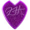 JIM DUNLOP Plektrum Kirk Hammet Violet Sparkle Jazz 6 Stück