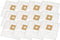 Vacuum Cleaner Bags for Miele S5 Oeco Plus, S5 Premium, S5 Vitality, S5000 to S5999, S5211 / S 5211 12 Staubsaugerbeutel