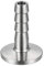 sourcing map Edelstahl 304 KF16 Flansch auf 10 mm Gummi Schlauch Barb Adapter für Vakuum
