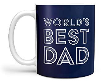 FOCO World's Best Dad Football Club Mug Premier League (Tottenham Hotspur)