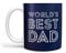 FOCO World's Best Dad Football Club Mug Premier League (Tottenham Hotspur)