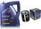 Filter Set Inspektionspaket 5 Liter MANNOL Motoröl Classic 10W-40 API SN/SM/CF SCT Germany Ölfilter
