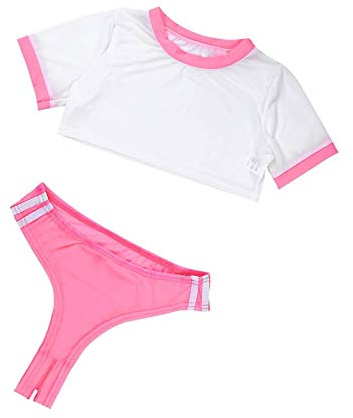 YUANMO Sexiga kläder för kvinnor och flickor – sexig underklädesset för rollspel – kostymset med stringtopp