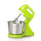 Kitchen Electric Stand Mixers, 2.5L Stainless Steel Mixing Bowl, 7-Speed Kitchen Mixers,Food Mixer with Dough Hook,Wire Whip & Beater,Green