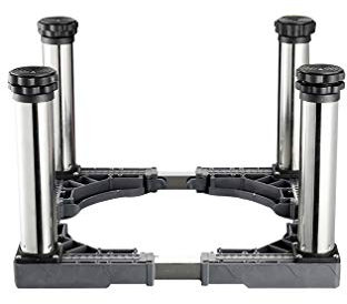 Waschmaschine Sockel Untergestell für Kühlschrank Verstellbare Stand für Wäschetrockner Länge/Breite 40-65cm Geschirrspüler Herd Podest Höhe 29-32cm Cabinet Machine Regal