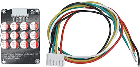 Batterie Aktiver Equalizer Balancer 3‑24S Balance Board Zubehör Elektrisches Testzubehör für LiFePo4 Li Ion LTO 1,8V-4,5V 12 MA