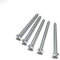 M3.5 (3.5mm x 50mm) Nickel Plated Slotted Raised Countersunk Electrical Socket Screws (Pack of 20)