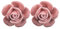 Ciieeo Schrankknöpfe Möbelgriffe Vintage Türknöpfe Möbelknöpfe 2 Pcs Rosenkeramik Schrankschubladen- Türkn? Ziehen Kn? Ziehgriffe (Rosa) Türknauf Hemnes Kommode Möbelknöpfe Vintage Bauernschrank