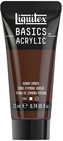 Liquitex Basics Acrylique Tube 22 ml Terre Ombre Brulee ROW