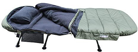 AGEM Schlafsack Sommer Erwachsene 3-4 Jahreszeiten Schlafsäcke Camping Sleeping Bag 225x100cm 4kg (Winter)
