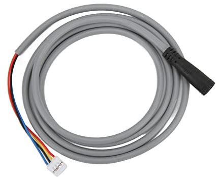 Zerodis Electric Scooter Data Cable, Power Connection Line Easy To Install Gray High Reliability for Electric Scooter