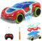 Pup Go Coche de Control Remoto para Niños de 3 4 5 6 7 Años, DIY Juguete RC Turck para Niños Pequeños, CumpleAños(Rojo)