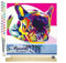 Figured'Art Peinture par Numéro Adulte Carlin Pop Art - Activité Manuelle Kit de Loisir Créatif DIY Numéro d'Art Complet - 40x50cm avec châssis en bois à monter