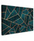 MuchoWow© Leinwand Bilder Groß 120x80 cm XXL Wanddeko Wohnzimmer Aesthetic Room Decor Goldene Deko Zimmer Wandbilder Modern Fotogeschenke Steine - Bild Gold - Luxe - Muster - Abstrakt
