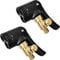 YUEMING 2 Pcs Tire Air Chucks, 8v1 Thread Air Inflator Hose Adapter Replacement Tire Air Chucks Car Air Pump Thread Nozzle Adapter Car Pump Accessories for Motorcycles Bike Truck Deflate