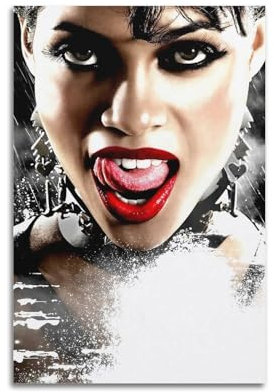 larn Sin City Filmposter auf Leinwand, Raumdekoration, ästhetisches Poster, künstlerisches Poster für Schlafzimmer, Wohnzimmer, Wände, 30 x 45 cm, ungerahmt