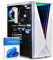 DCL24 Gamer PC Weiß AMD Ryzen 5 8600G, AMD Radeon 760M - 1000GB SSD, 32GB DDR5, RGB Gaming Mit 6x5.0 GHz, Zocker Mit WLAN, Spiele Computer Mit Windows 11 Pro [19636]