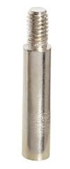 Verlängerungen 15 mm für M4-Buchschrauben, vernickelt, 100 Stück