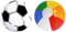 2 Stück Wasserball, Aufblasbar Strandball, Wasserball Kinder, Regenbogen Beach Ball, Kinder Water Aufblasbare, Pool Wasserbälle, Sommer Strand Schwimmbad Spielzeug Ball für Kinder