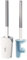 Set scopino e supporto per WC, Scopino per WC Cactus | Scopino da parete Cactus, scopino in silicone, scopino flessibile Scopino per WC con manico lungo con supporto per WC