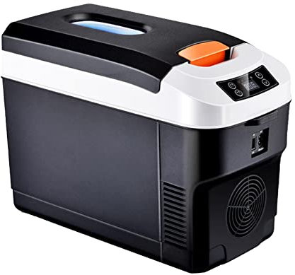 Genérico Nevera para coche - Nevera para coche | Enfriador de compresor de congelador | Nevera para Coche con Compresor Portátil | frigorífico pequeño de 10 litros | refrigerador personal portátil de
