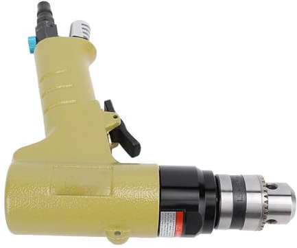 Taladro Neumático Profesional, Herramienta de Taladro de Rotación Flexible de Alta Velocidad de 800 RPM para Perforación de Orificios, Producción de Máquinas de Muebles - 3/8 I
