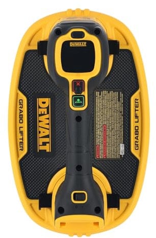 DEWALT Grabo DCE592B Ventouse sans fil 20 V MAX Outil nu Capacité de charge jusqu'à 120 kg