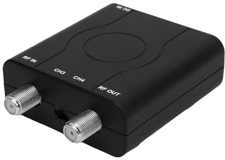 SENECESLI VHF RF Modulator HDMI Koaxialkonverter, 1080P PAL Steuerung HDMI Koaxialkonverter für TV NTSC Format Ausgabe, Plug and Play