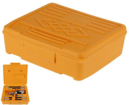 FTVOGUE Cabezal de Mandrinar con Barras de Mandrinar MT2 M10 F1 12 Juego de Cabezales de de 50 Mm para Fresadora, Kit de Herramientas de Fresado CNC de 9 Puntas de Carburo con 3 Llaves y Estuche de