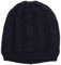 maximo Mädchen Beanie mit Lurex, dunkelblau Mütze, Blau (Navy 48), 55/57