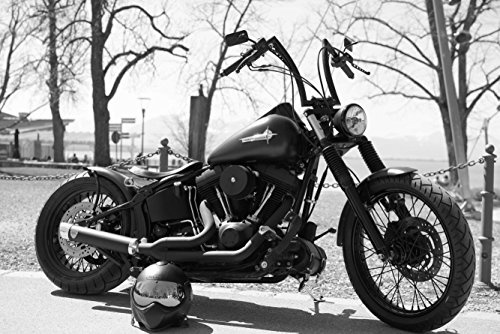 hansepuzzle 42088 - Motorrad Puzzle 2000 Teile - Fortbewegung Motiv mit hochwertiger Aufbewahrung: Kartonbox und wiederverschließbarem Beutel - Format 90 × 60 cm