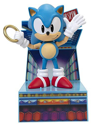 Sonic The Hedgehog JAKKS Pacific 6 Collector Action Figure CS (Net)