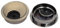 Aexit 50mm Zinc Alliage Câble Filaire Couvre-trou Ton Laiton 2pcs pour Ordinateur Bureau Table 132O954