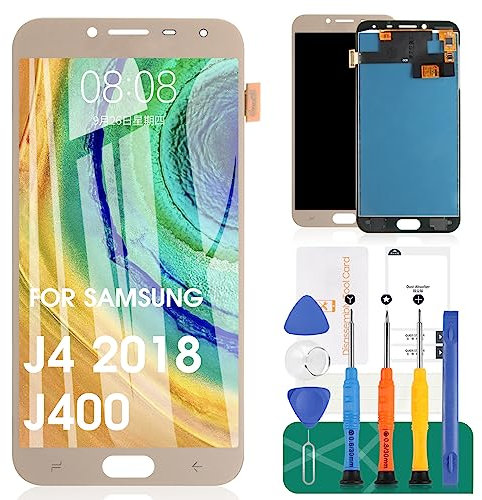 SRJTEK pour Samsung Galaxy J4 J400 écran LCD,pour J4 2018 J400 J400F/DS J400G/DS J400M J400M/DS TFT LCD écran,J4 Affichage LCD écran Tactile Numériseur Verre Capteur Pièces De Rechange Réparation