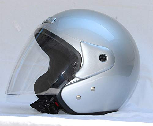 Jet-Helm Scooter Silber (S)