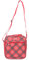 KASANOVA Borsa lunch box tartan con tracolla, da 5 litri rosso